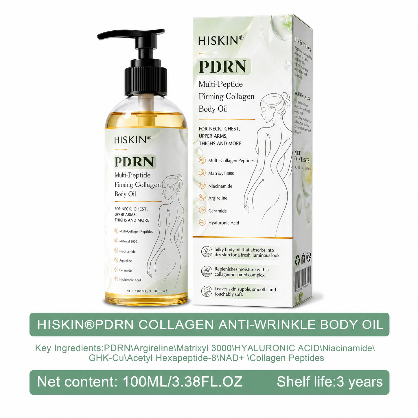 🎁 HISKIN® Only 5 boxes left! We're offering you an additional 30% discount! Get yourself in shape and healthy. Miss out now, and you won't have another chance until next year.