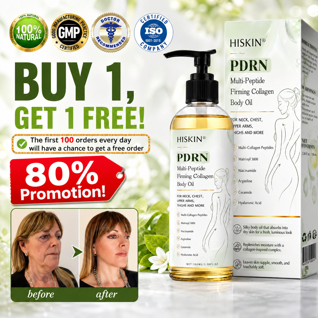 🎁 HISKIN® Only 5 boxes left! We're offering you an additional 30% discount! Get yourself in shape and healthy. Miss out now, and you won't have another chance until next year.